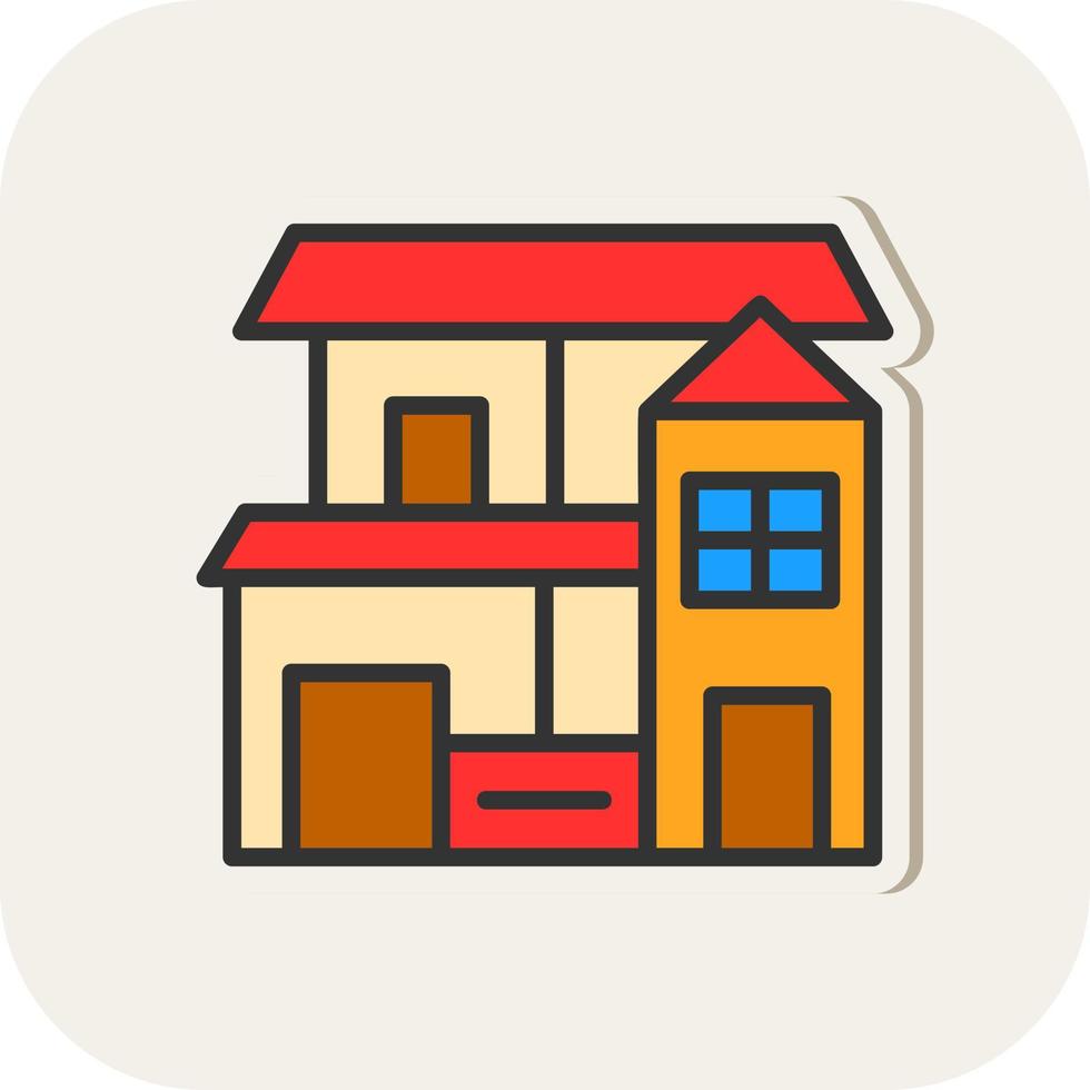 diseño de icono de vector de vivienda