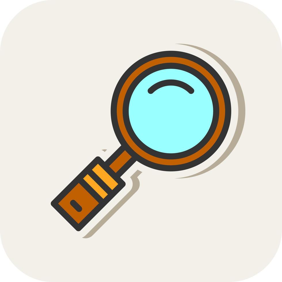 Magnifying Glass Vector Icon Design