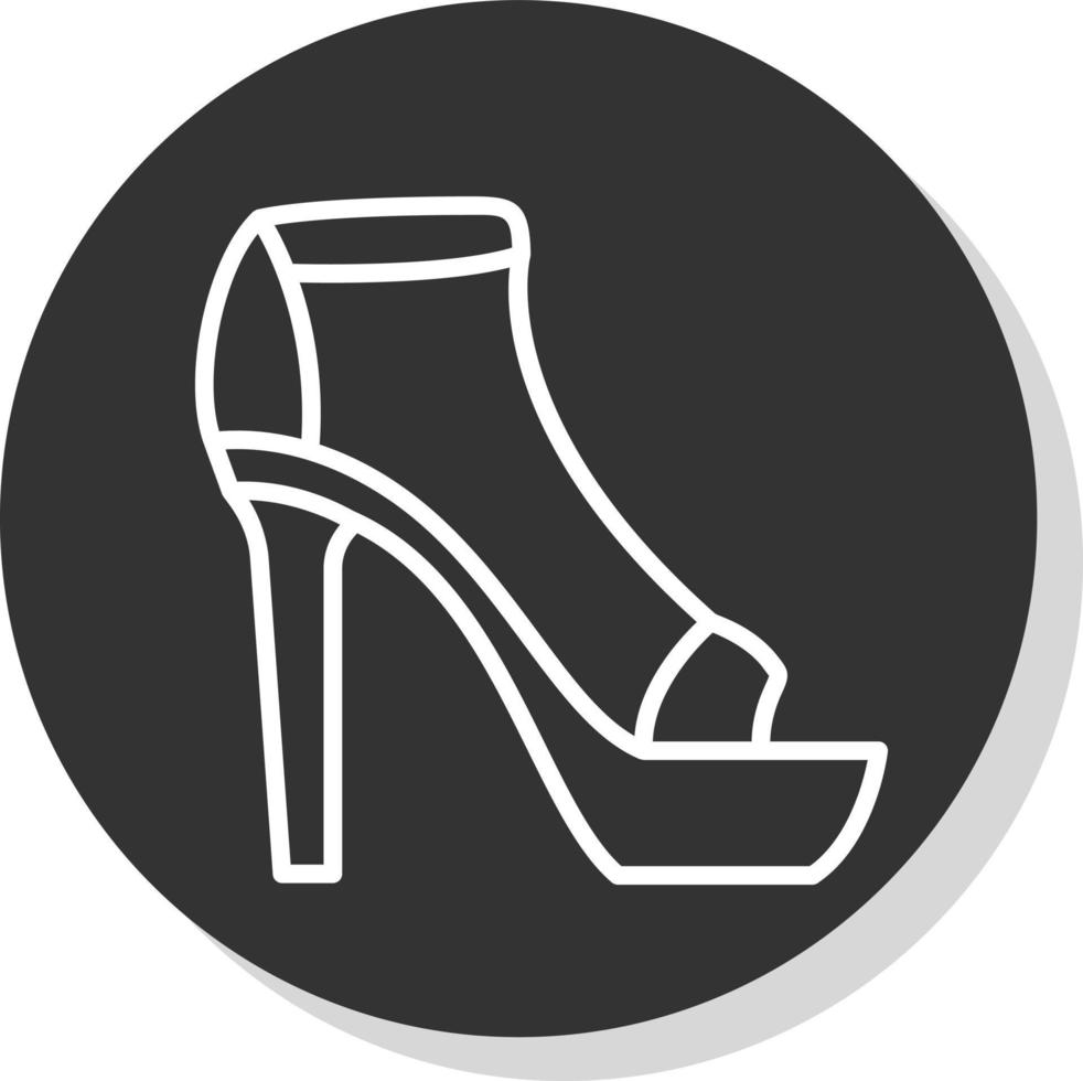 Heel Vector Icon Design