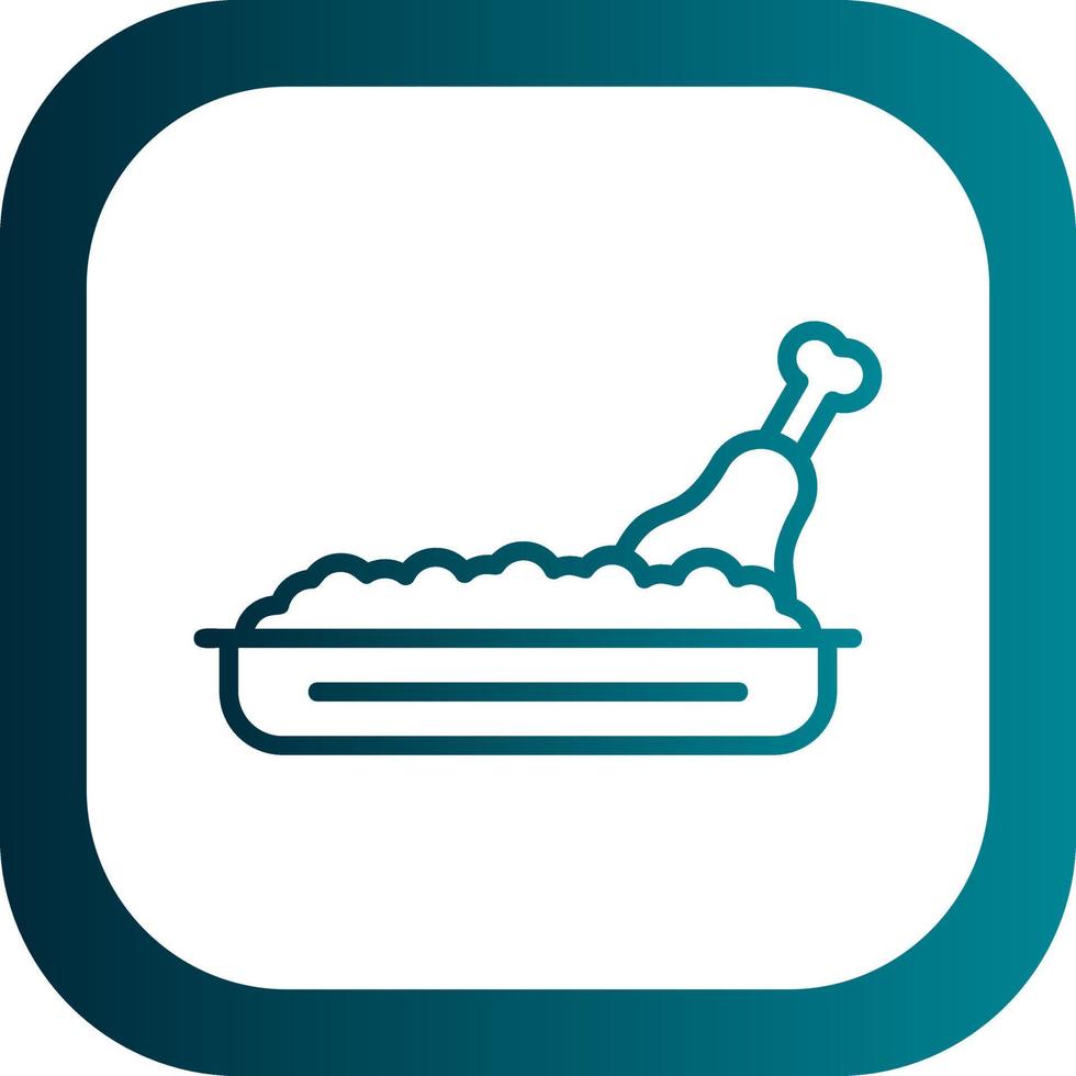 Dinner Vector Icon Design