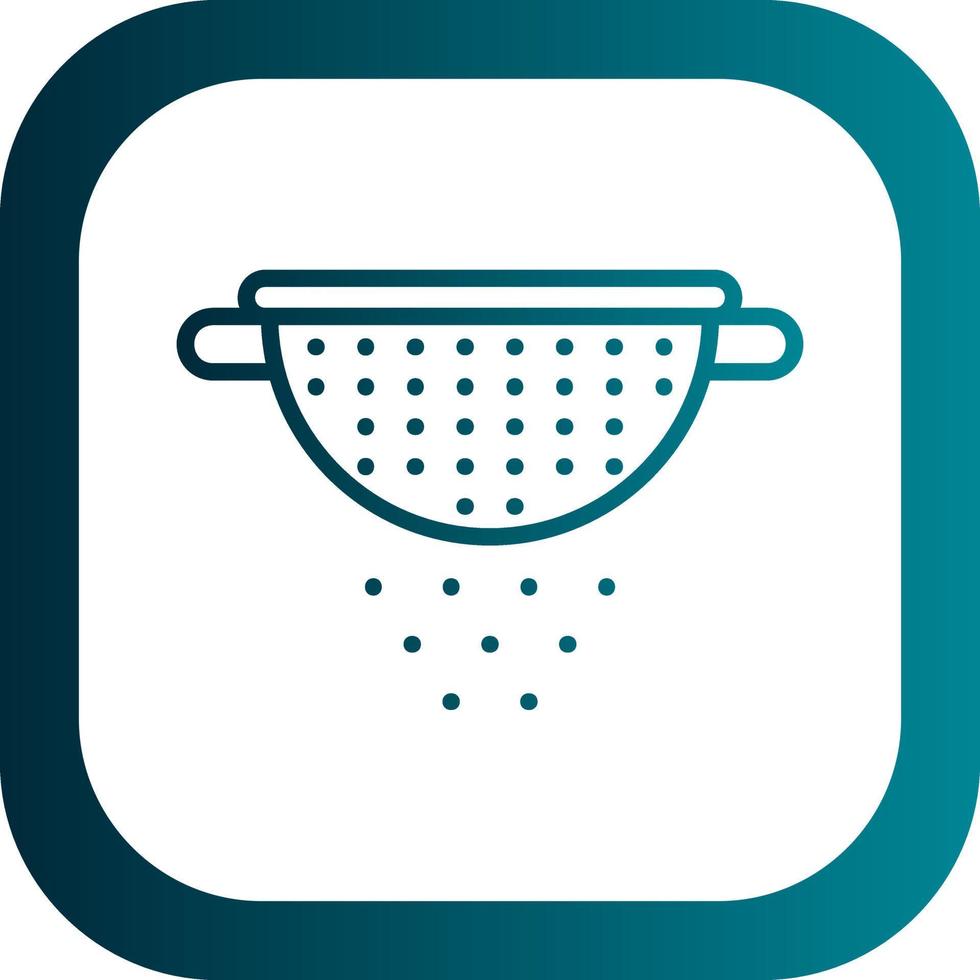 Sieve Vector Icon Design