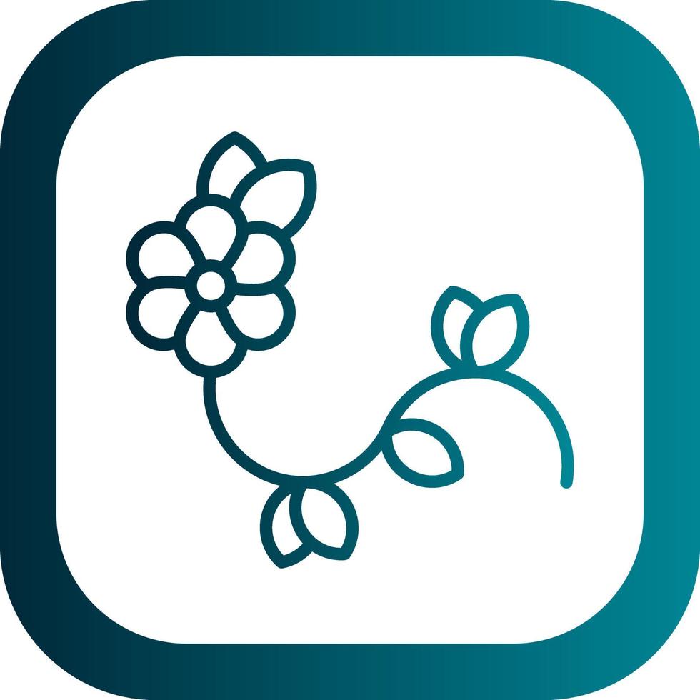 Flowers Vector Icon Design