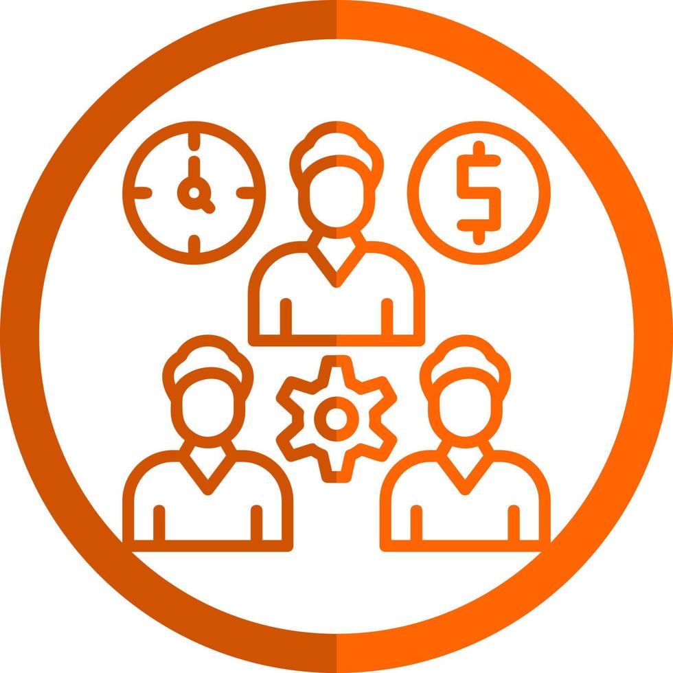Management Vector Icon Design
