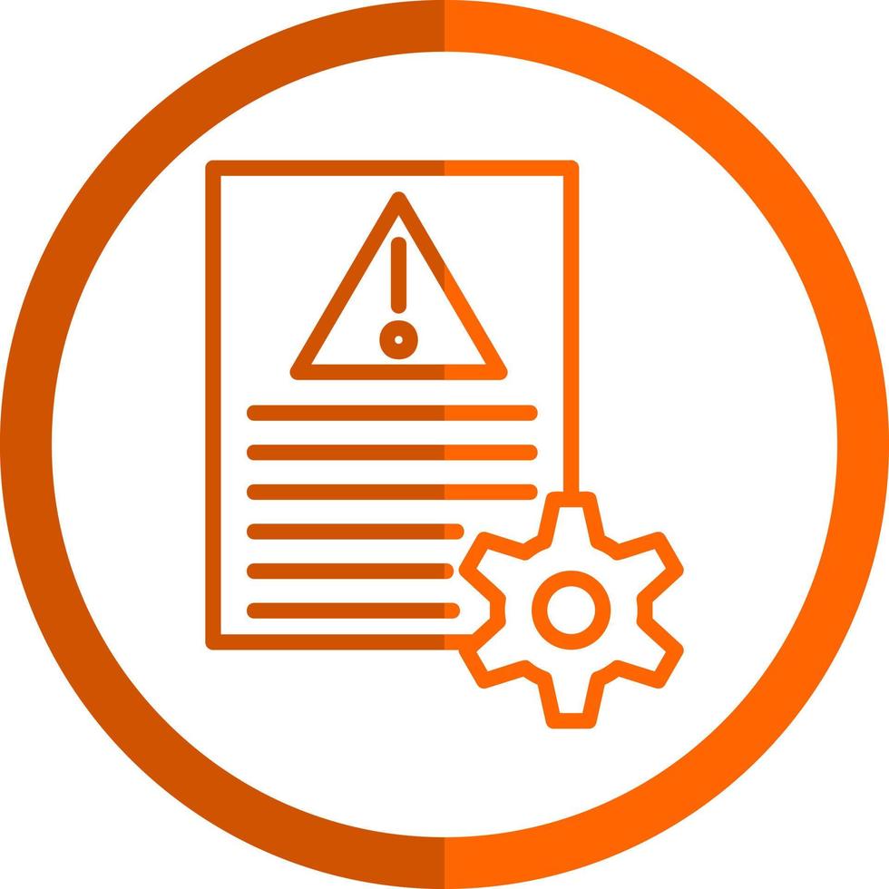 Risk Management Vector Icon Design