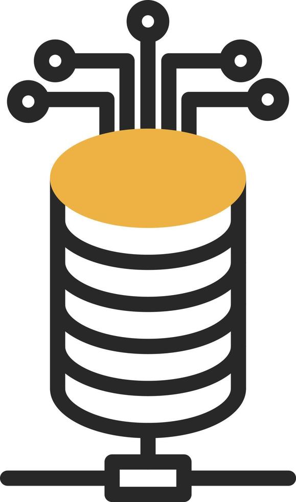 Big Data Vector Icon Design