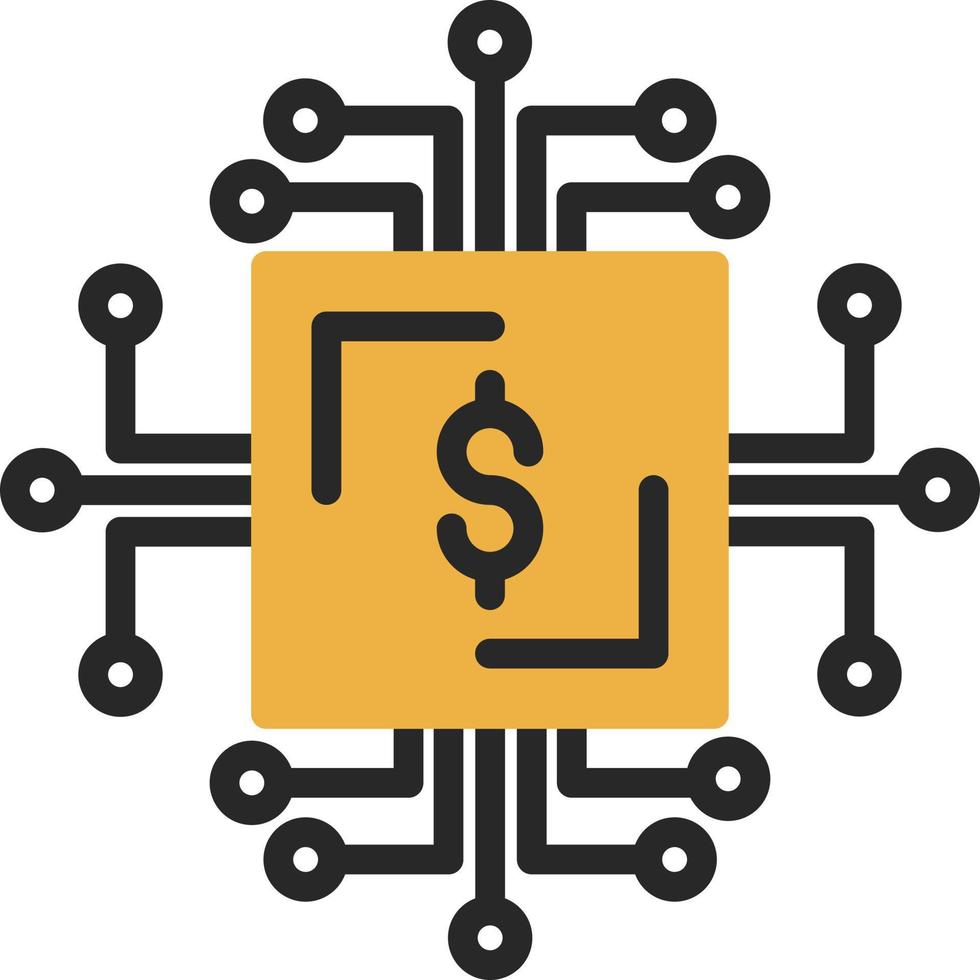 Data Concurrency Vector Icon Design