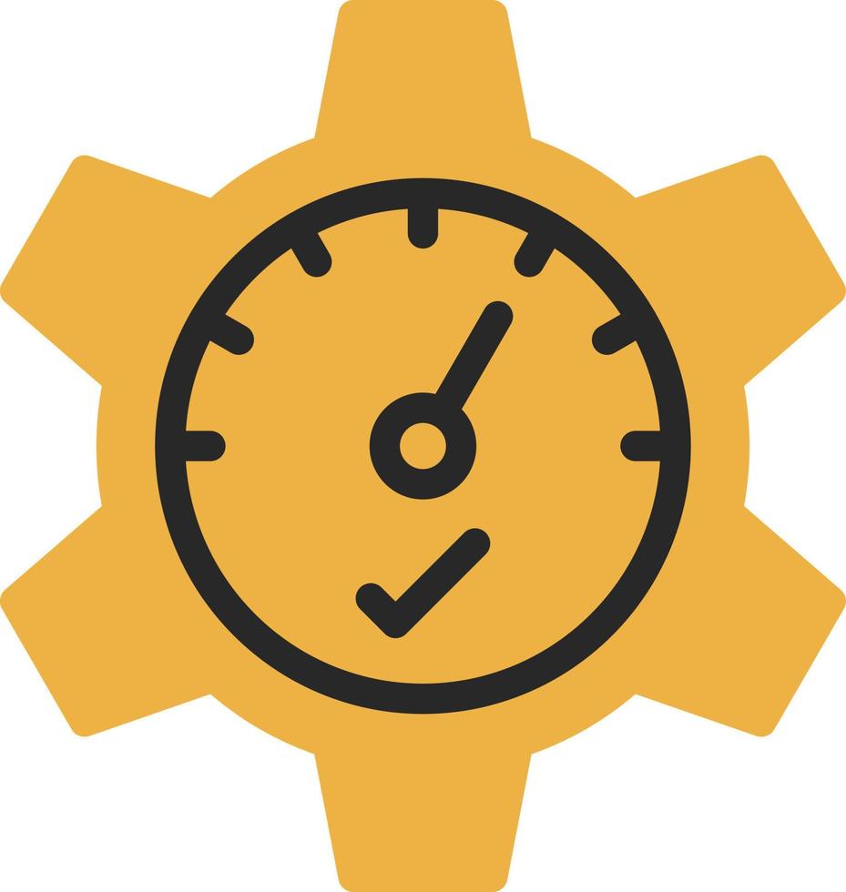 Constant Development Pace Vector Icon Design