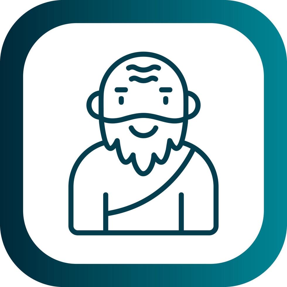 Philosipher Vector Icon Design