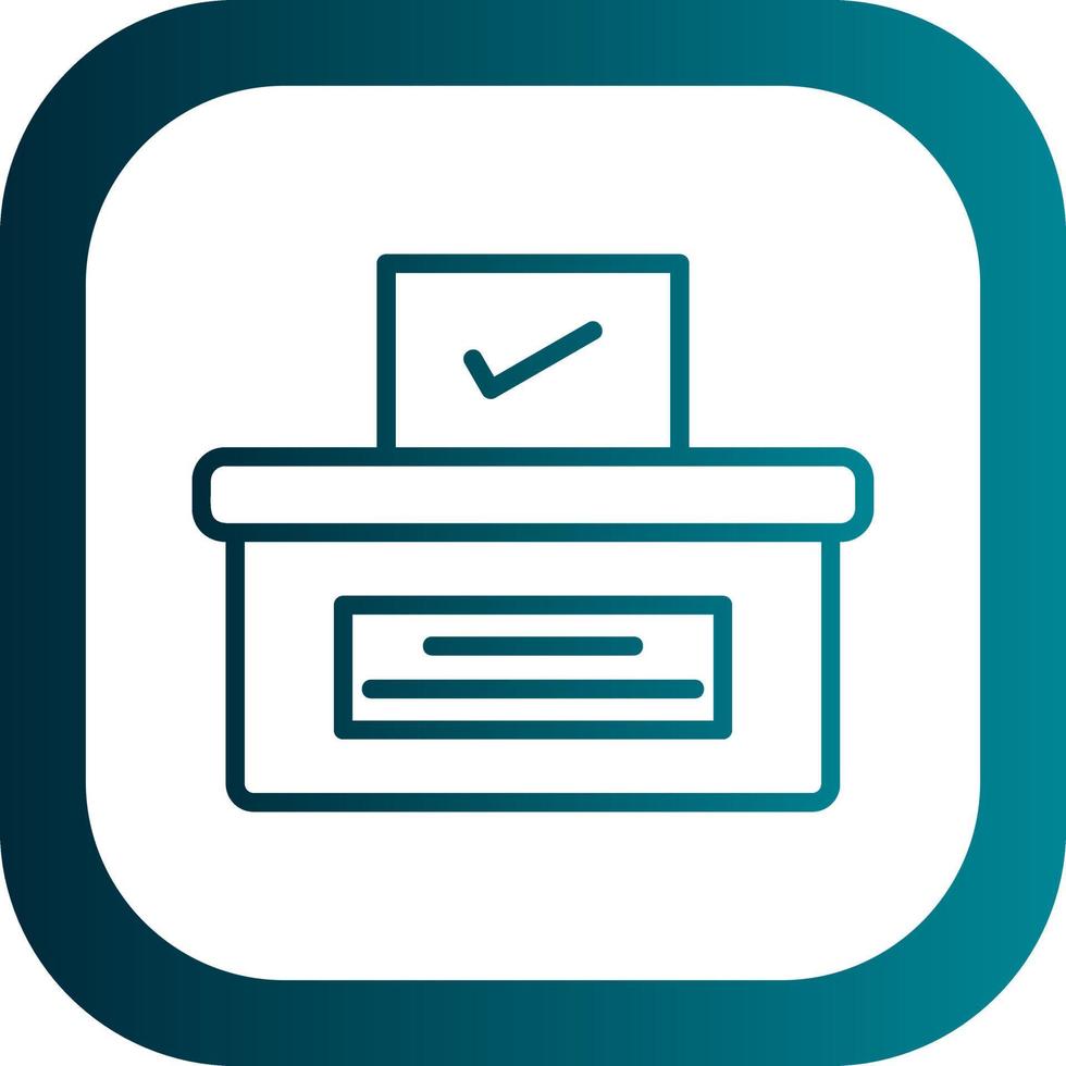 Voting Vector Icon Design