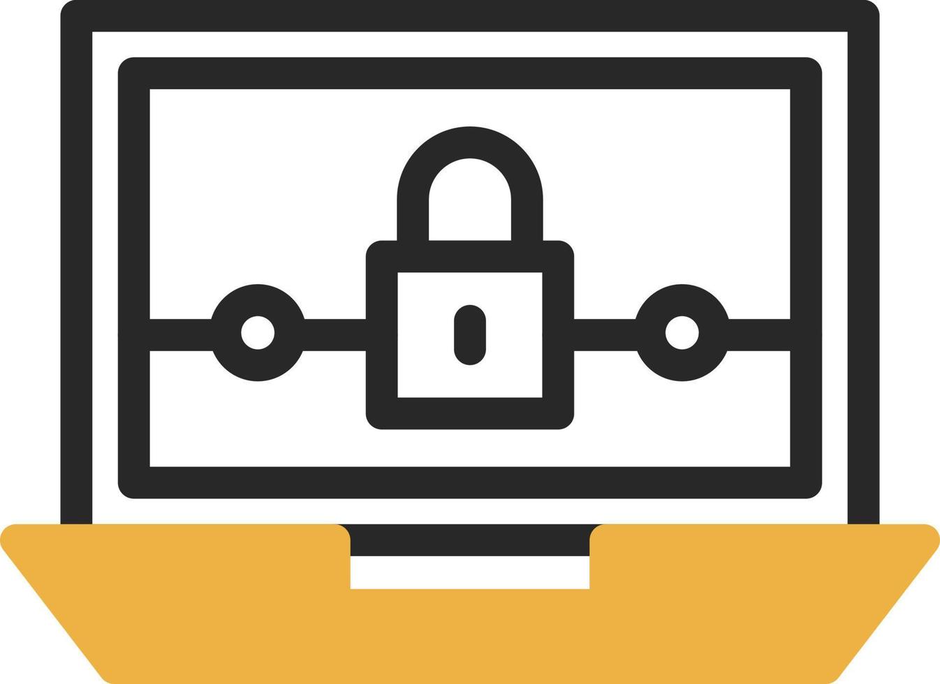 Ransomware Vector Icon Design