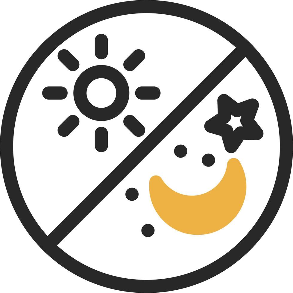 Day and Night Vector Icon Design