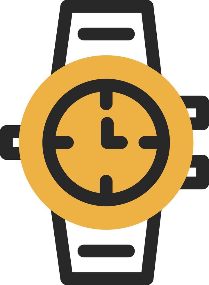 Wristwatch Vector Icon Design