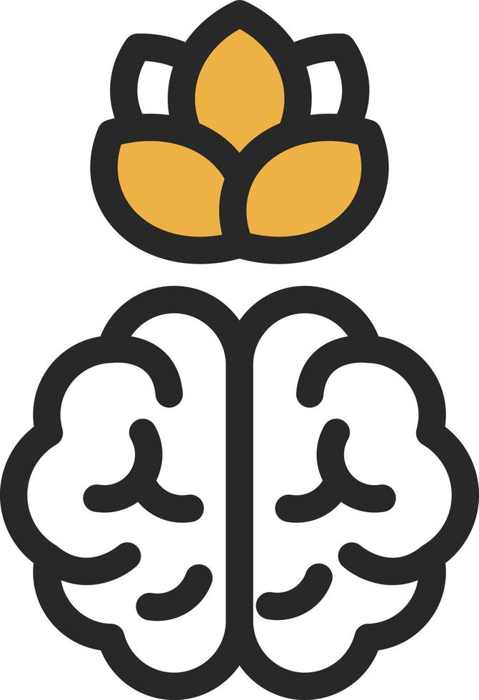 diseño de icono de vector de emoción tranquila