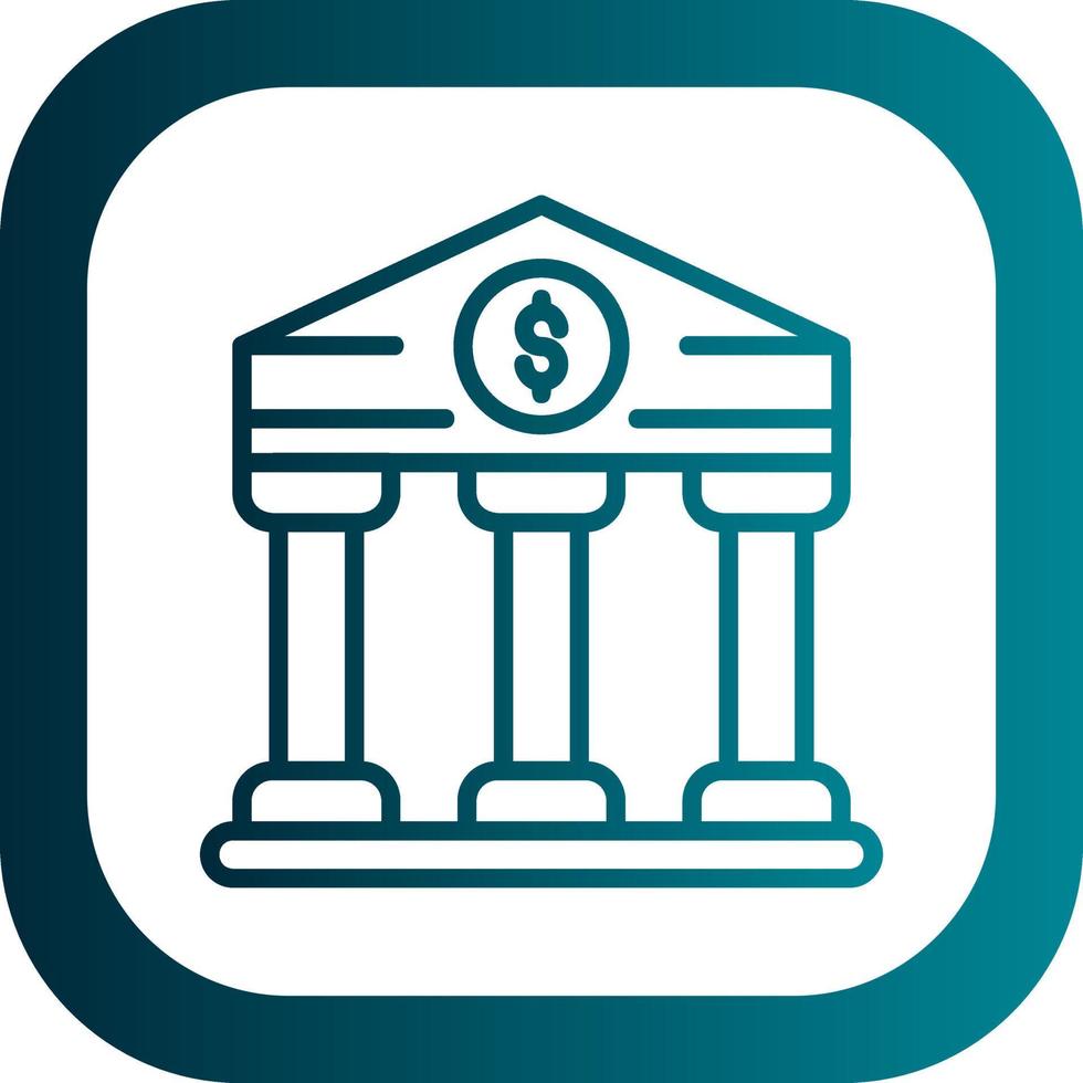 Court House Vector Icon Design