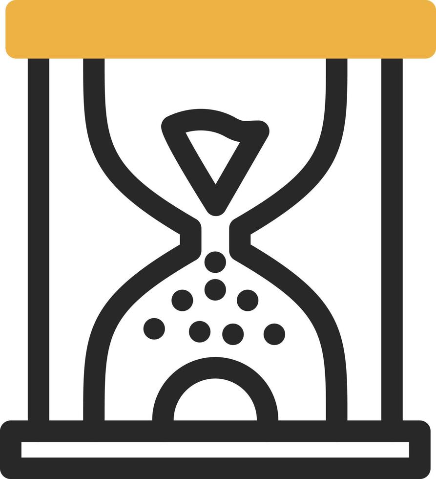 diseño de icono de vector de reloj de arena