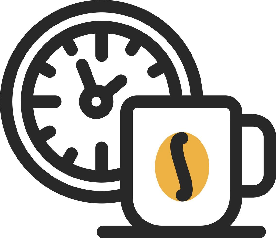 Coffee Time Vector Icon Design