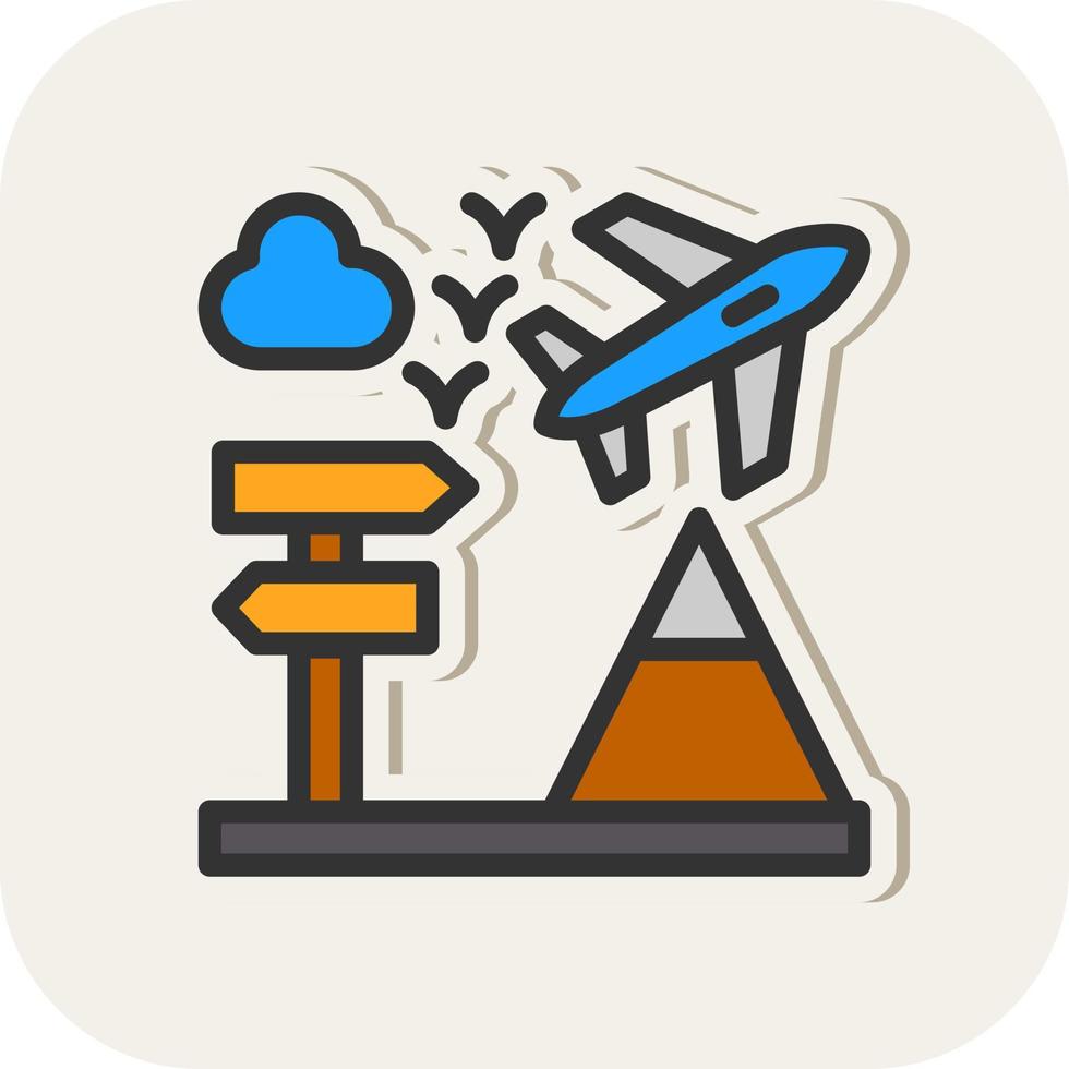 Travelling Vector Icon Design