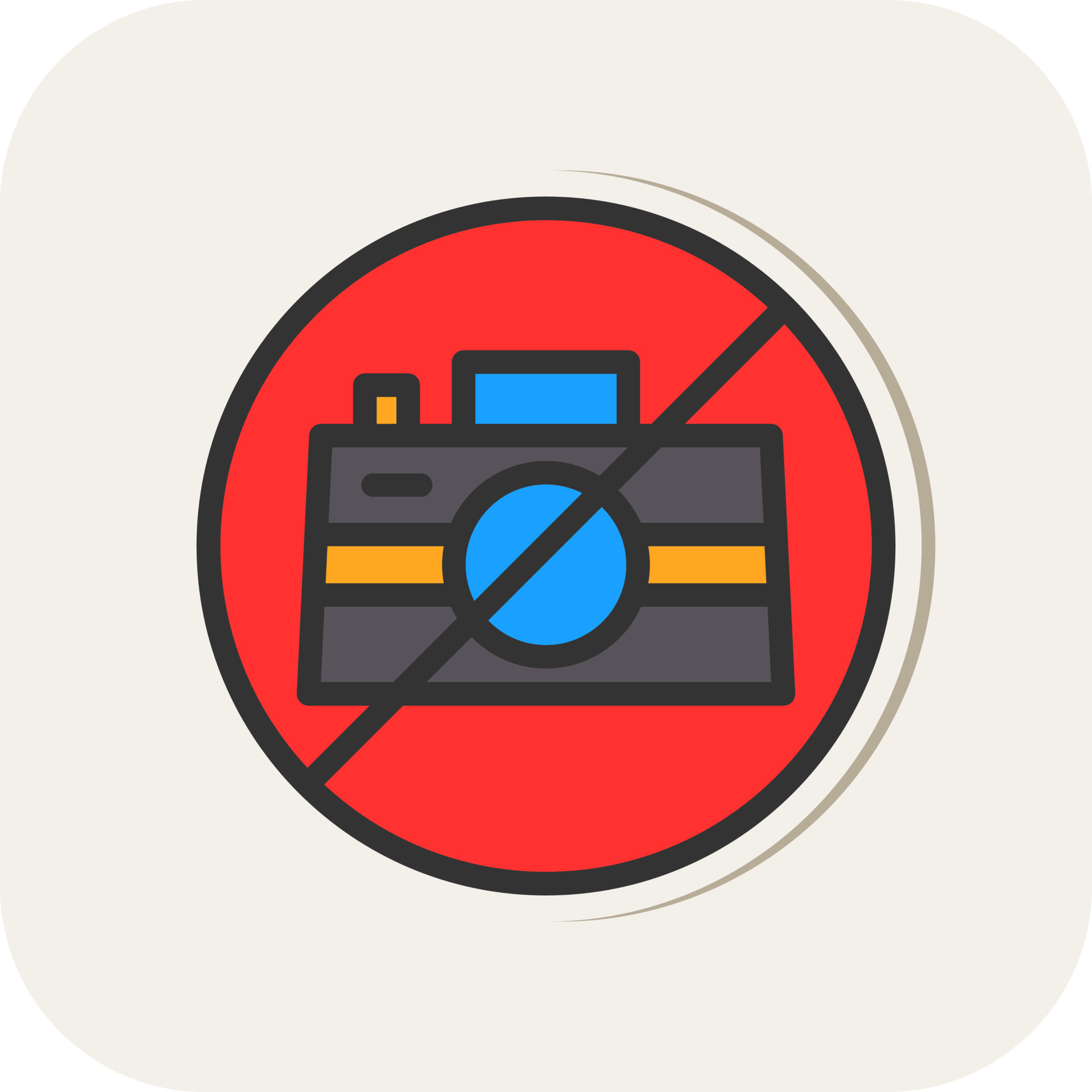 No Camera Vector Icon Design 21246793 Vector Art at Vecteezy