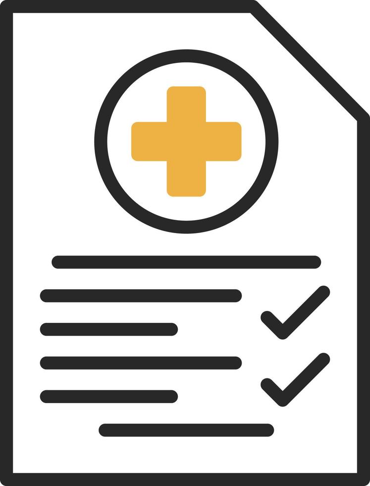 Patient Checklist Vector Icon Design