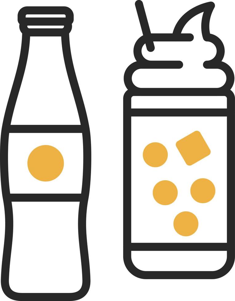 Cream Soda Vector Icon Design
