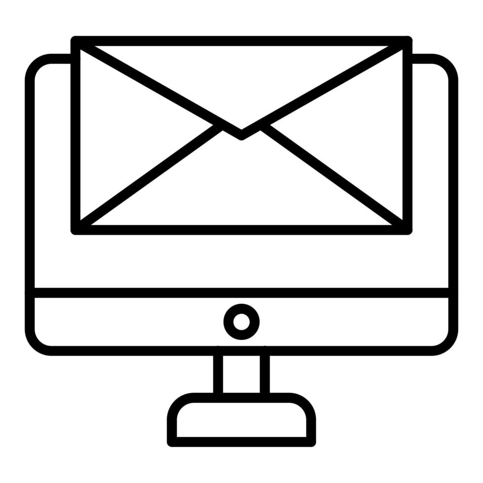 Email Marketing Icon Style vector