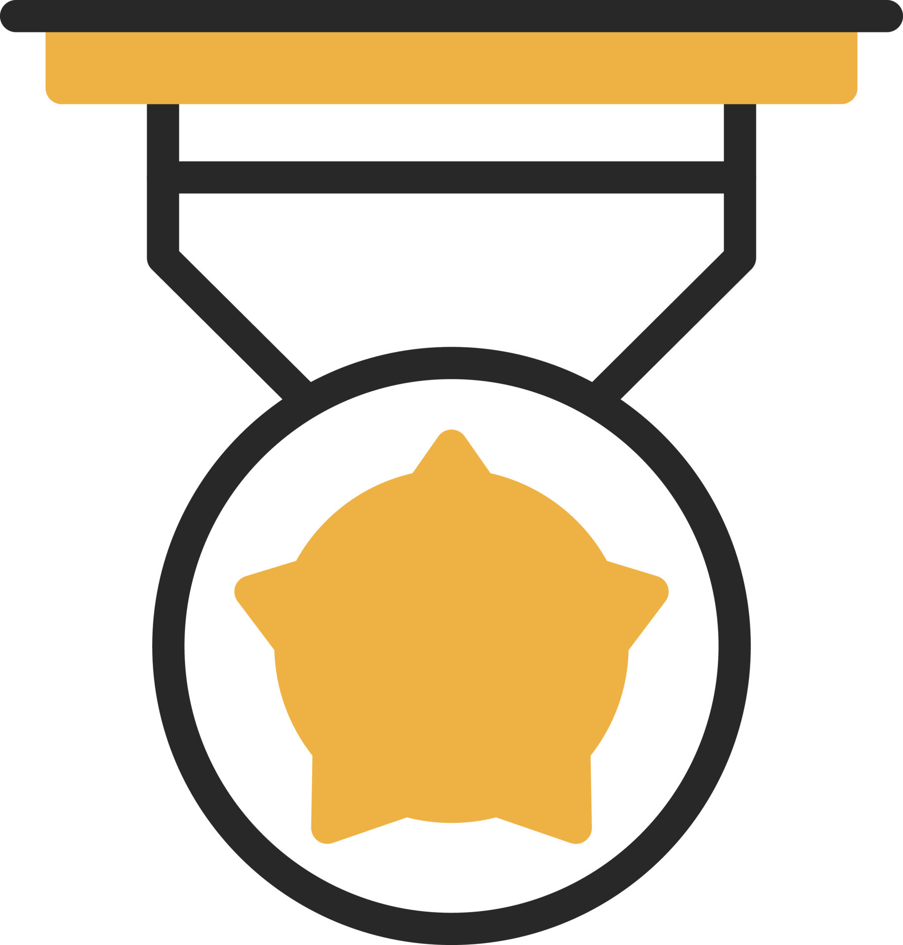 Gold Medal Vector Icon Design 21247041 Vector Art at Vecteezy