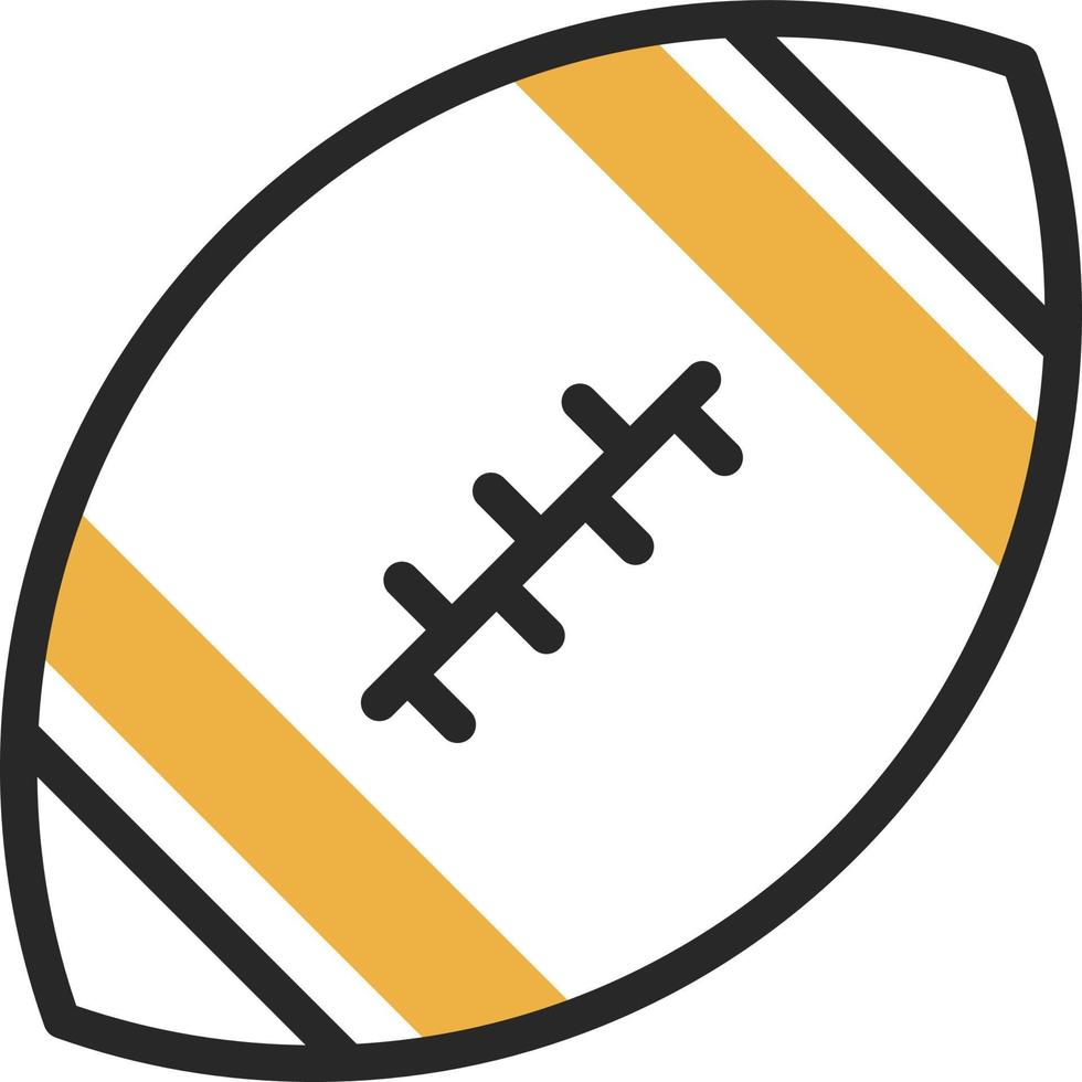 American Football Vector Icon Design