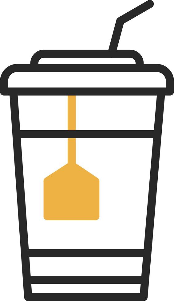 Ice Tea Vector Icon Design