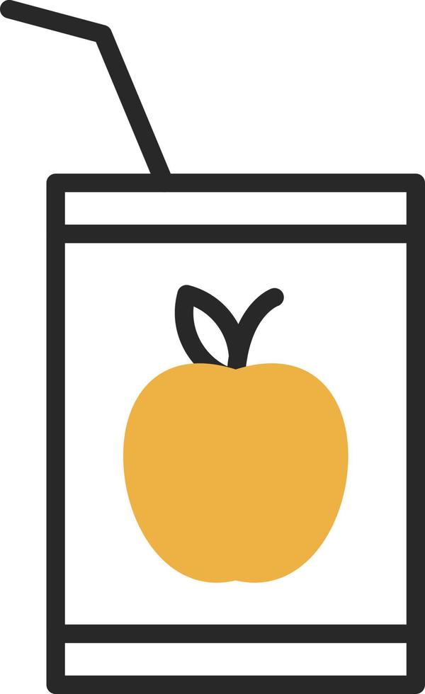 Juice Box Vector Icon Design
