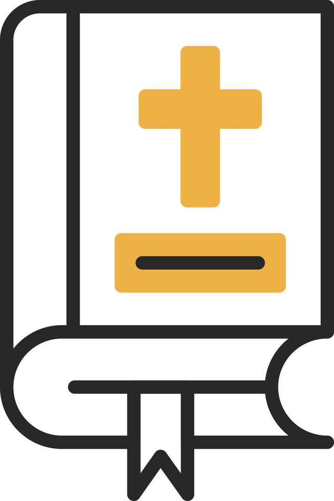 diseño de icono de vector de biblia