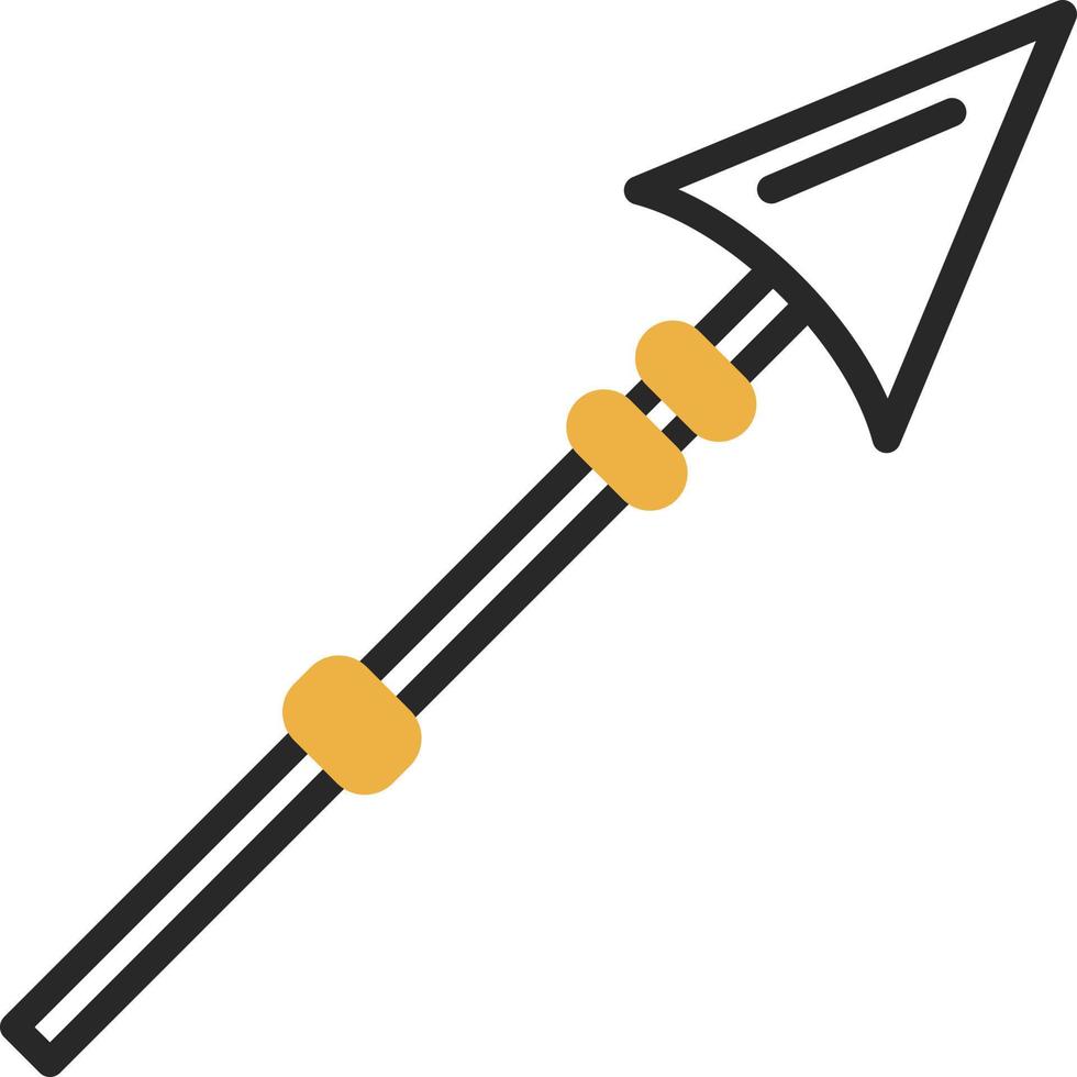 Spear Vector Icon Design