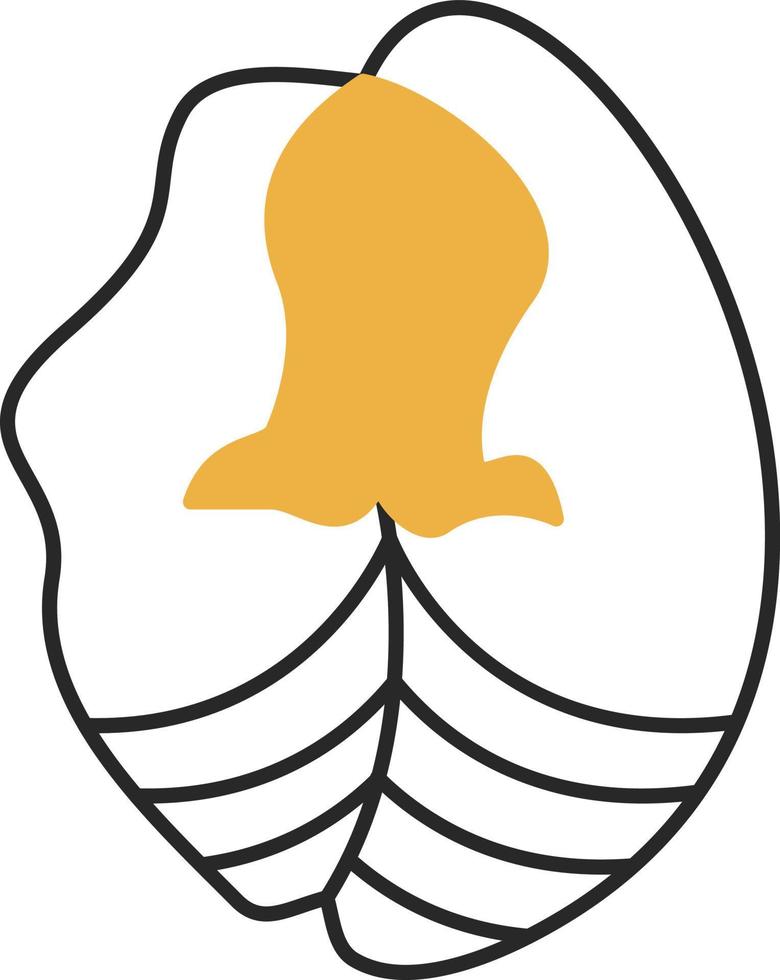 diseño de icono de vector de flor de guisante