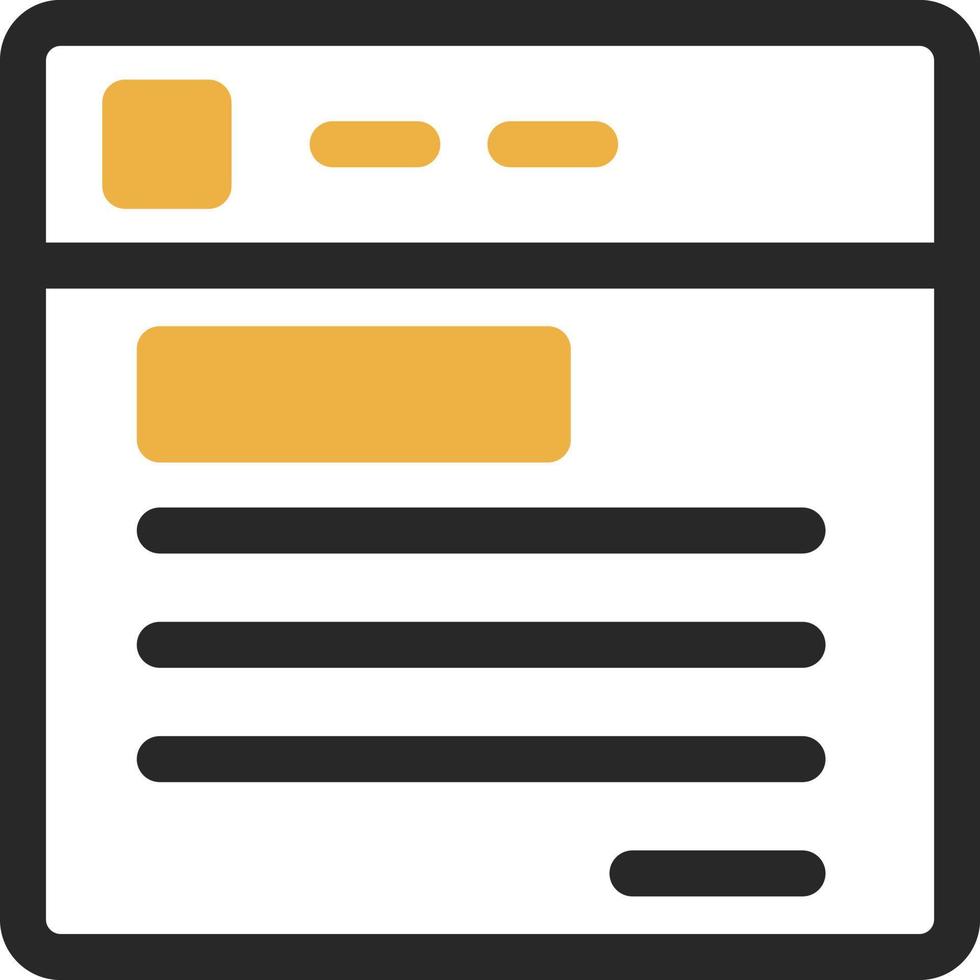 Website Ux Vector Icon Design