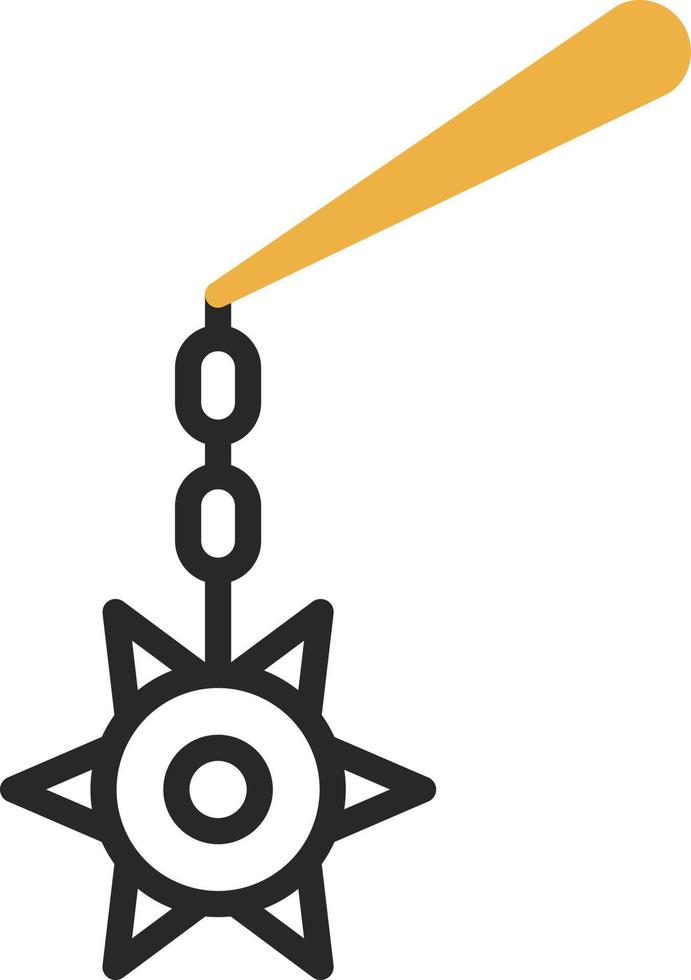 Mace Vector Icon Design