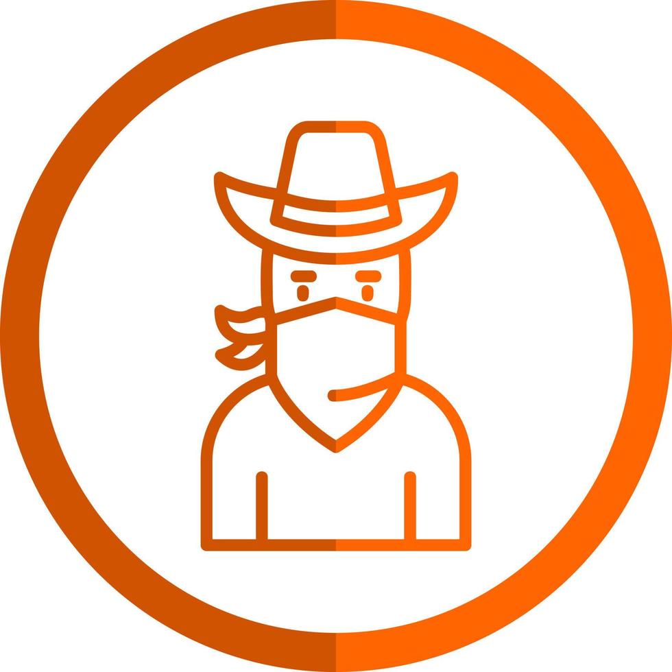 Bandit Vector Icon Design