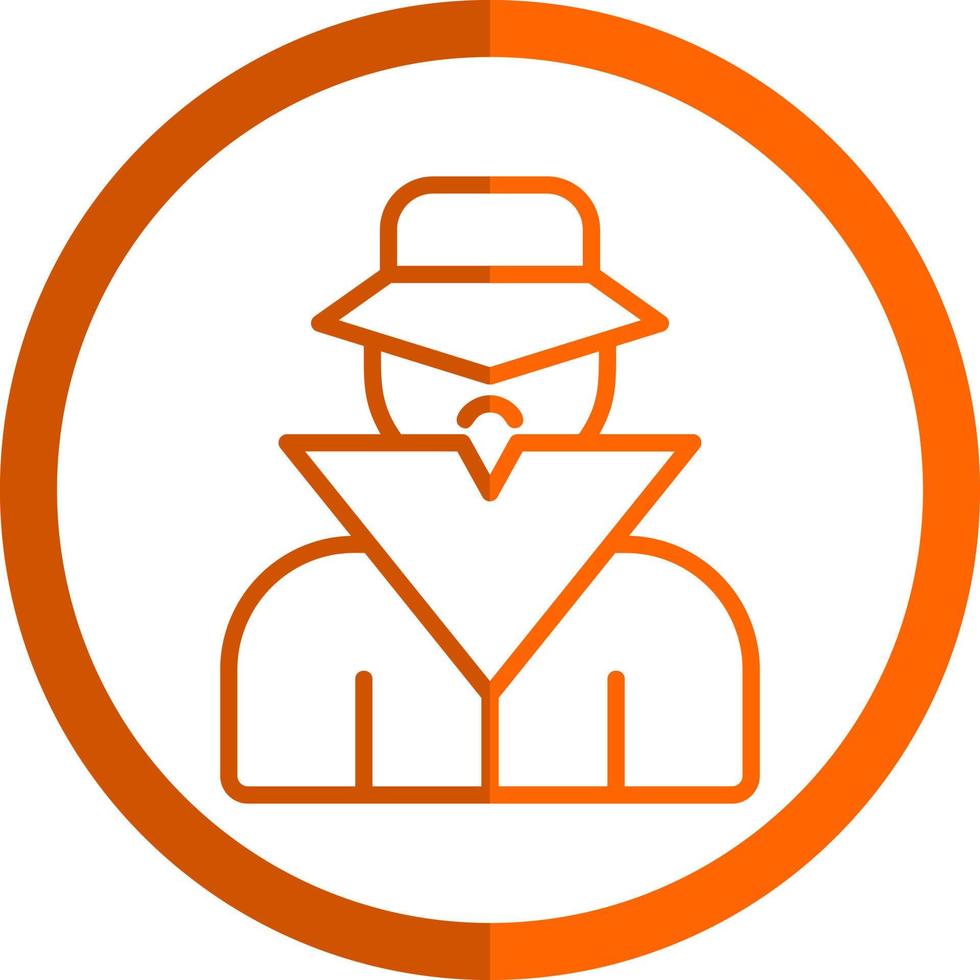 Detective Vector Icon Design