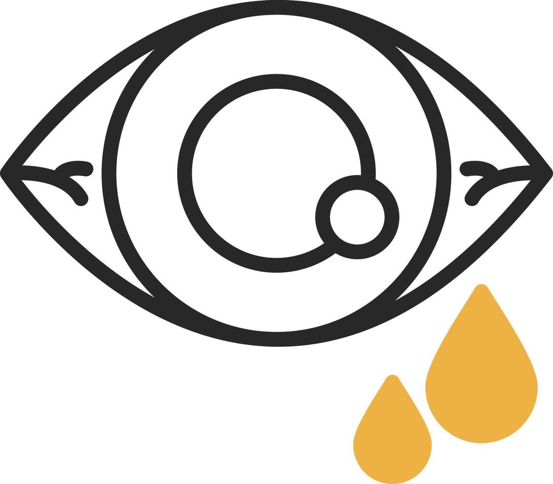 diseño de icono de vector de conjuntivitis