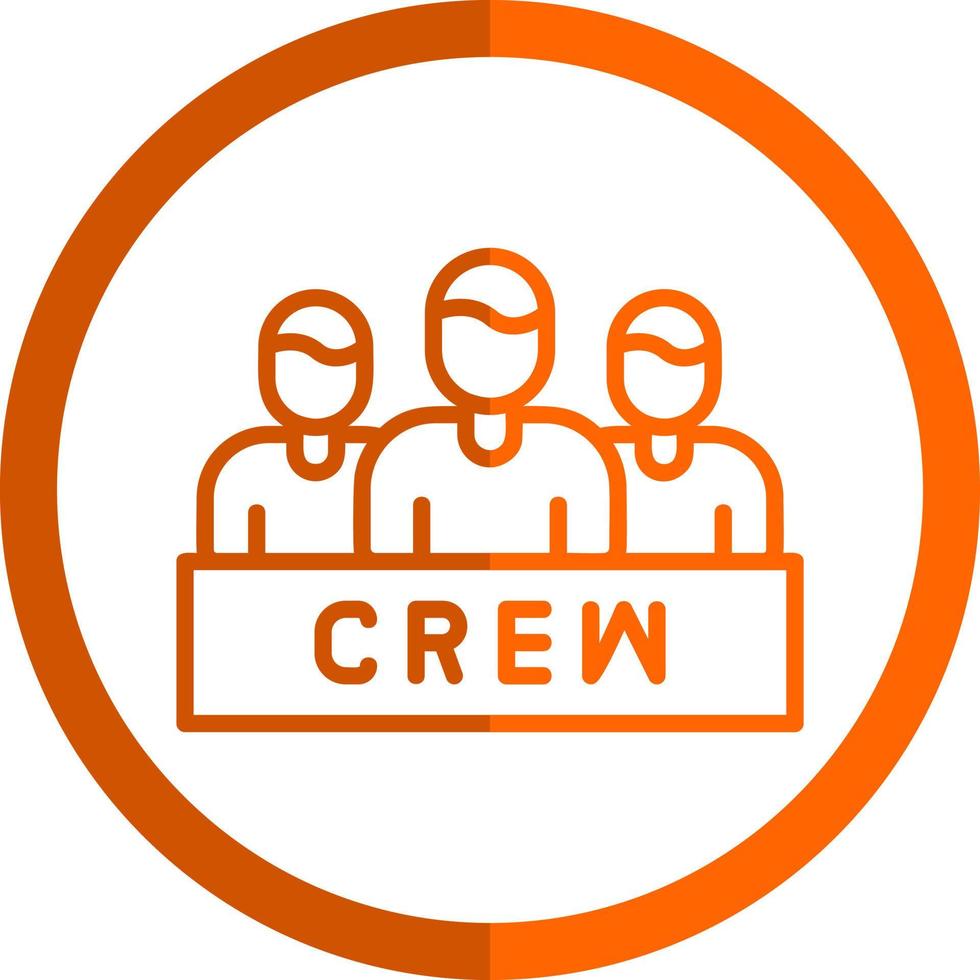 Crew Vector Icon Design