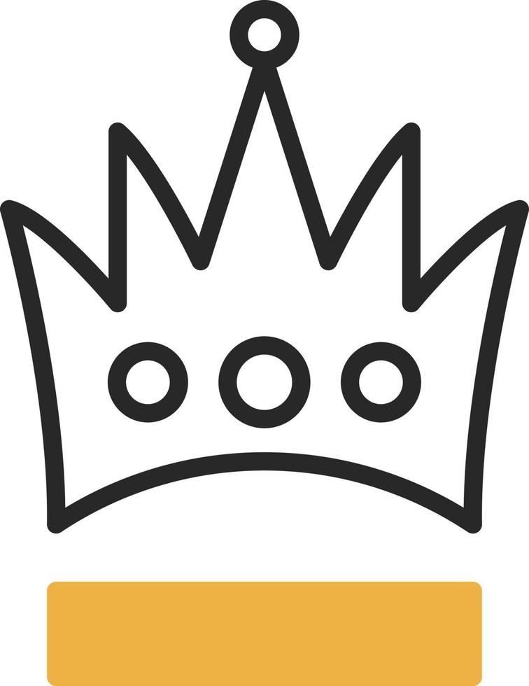 Crown Vector Icon Design