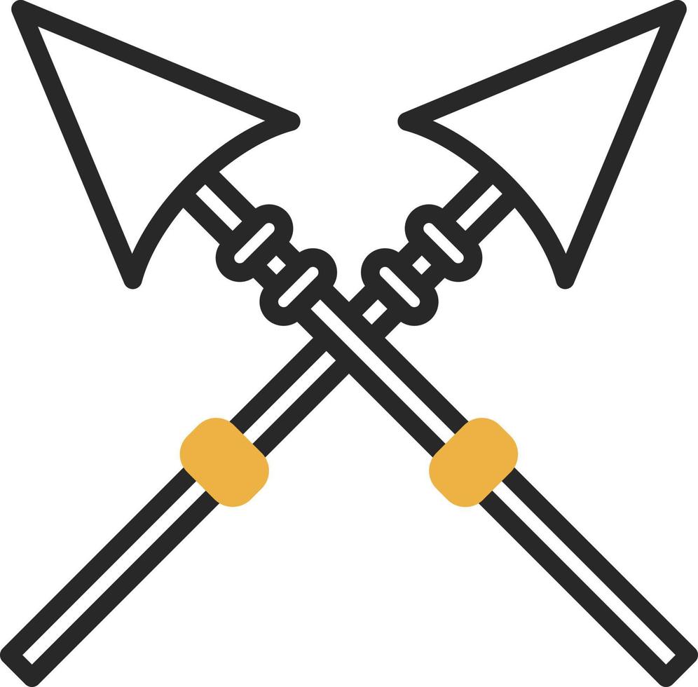 Lance Vector Icon Design