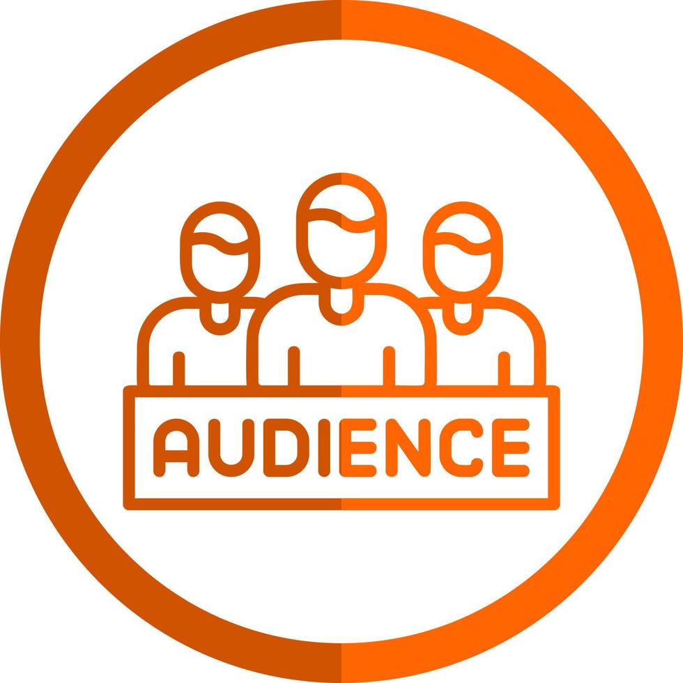 Audience Vector Icon Design