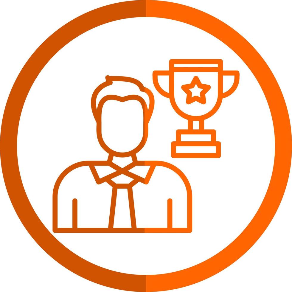 Winner Vector Icon Design