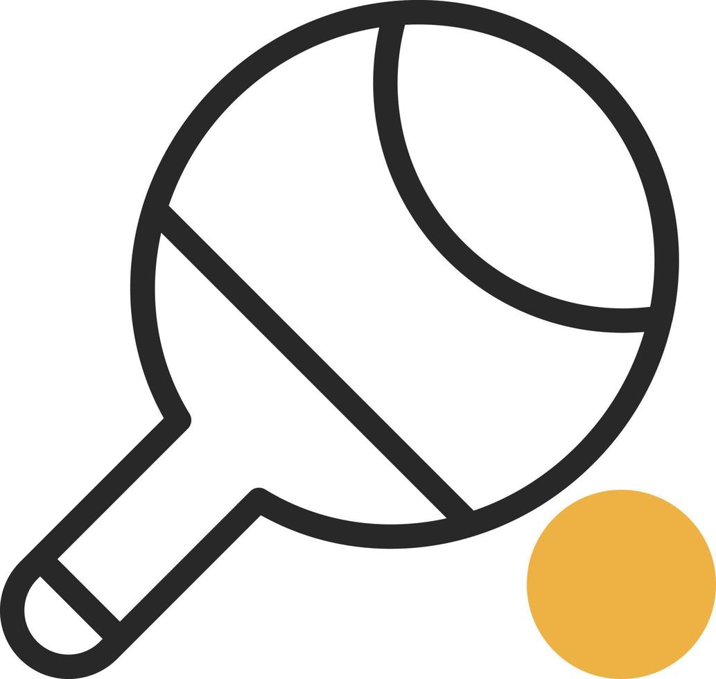 Table Tennis Vector Icon Design