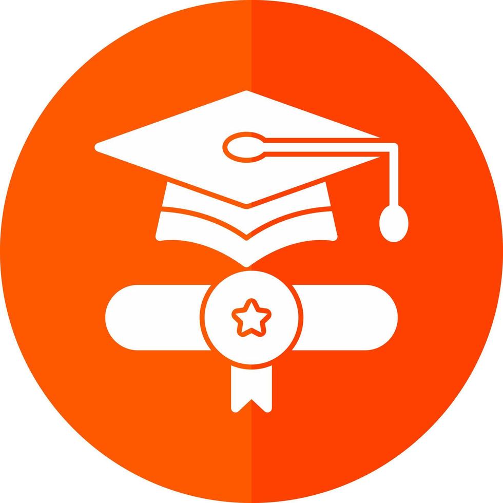 diseño de icono de vector de graduación