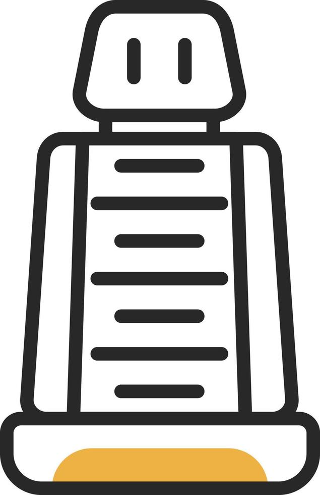 Racing Car Seat Vector Icon Design