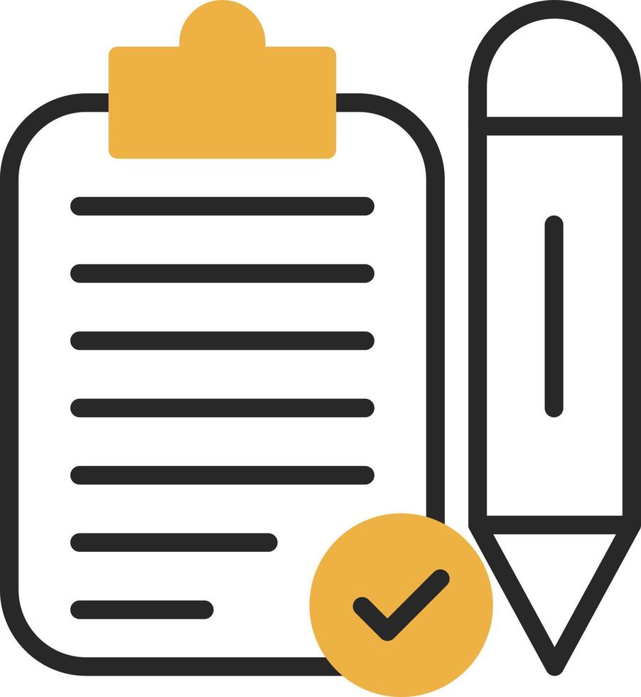 Task Planning Vector Icon Design