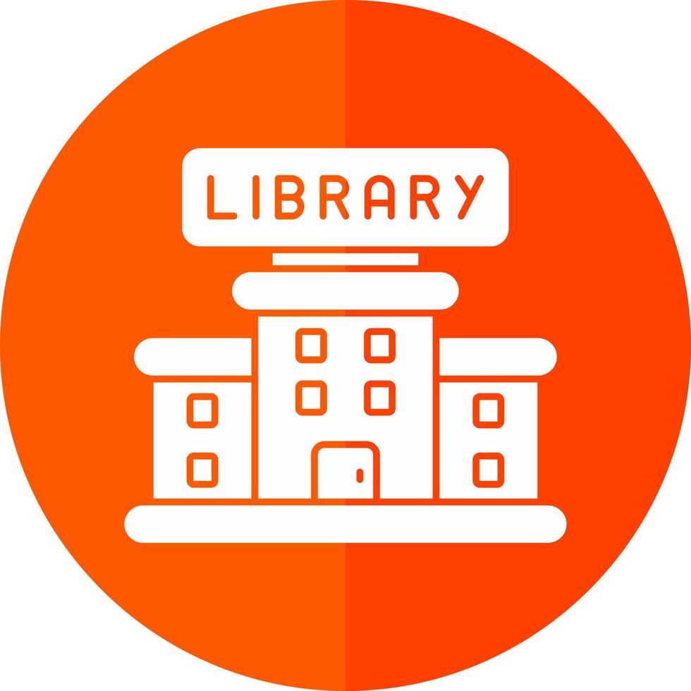 diseño de icono de vector de biblioteca