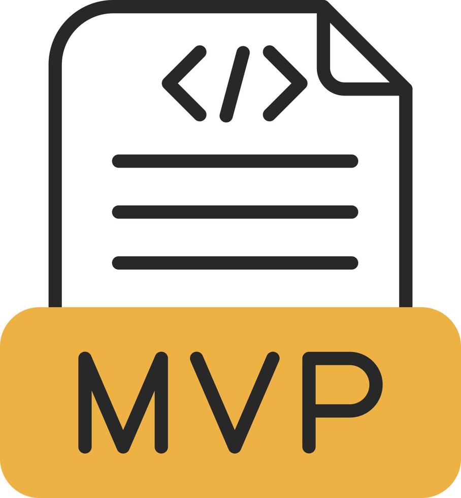 MVP Vector Icon Design