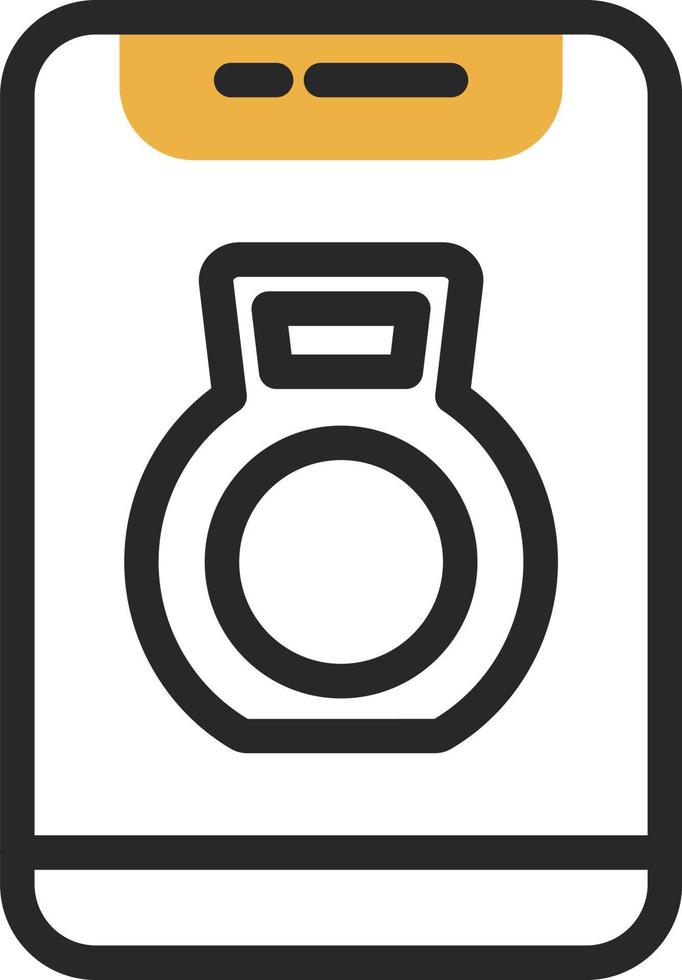 Kettlebell Vector Icon Design