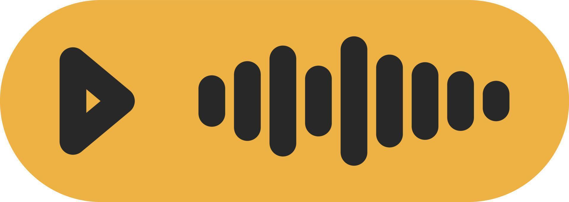 Voice Message Vector Icon Design